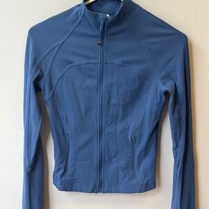 Lululemon Define Jacket Zip Up Size 4 Pitch blue